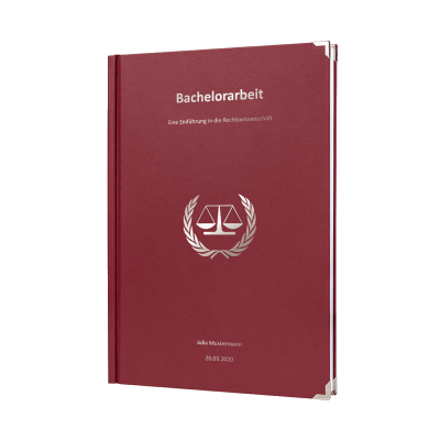 hardcover bindung rot